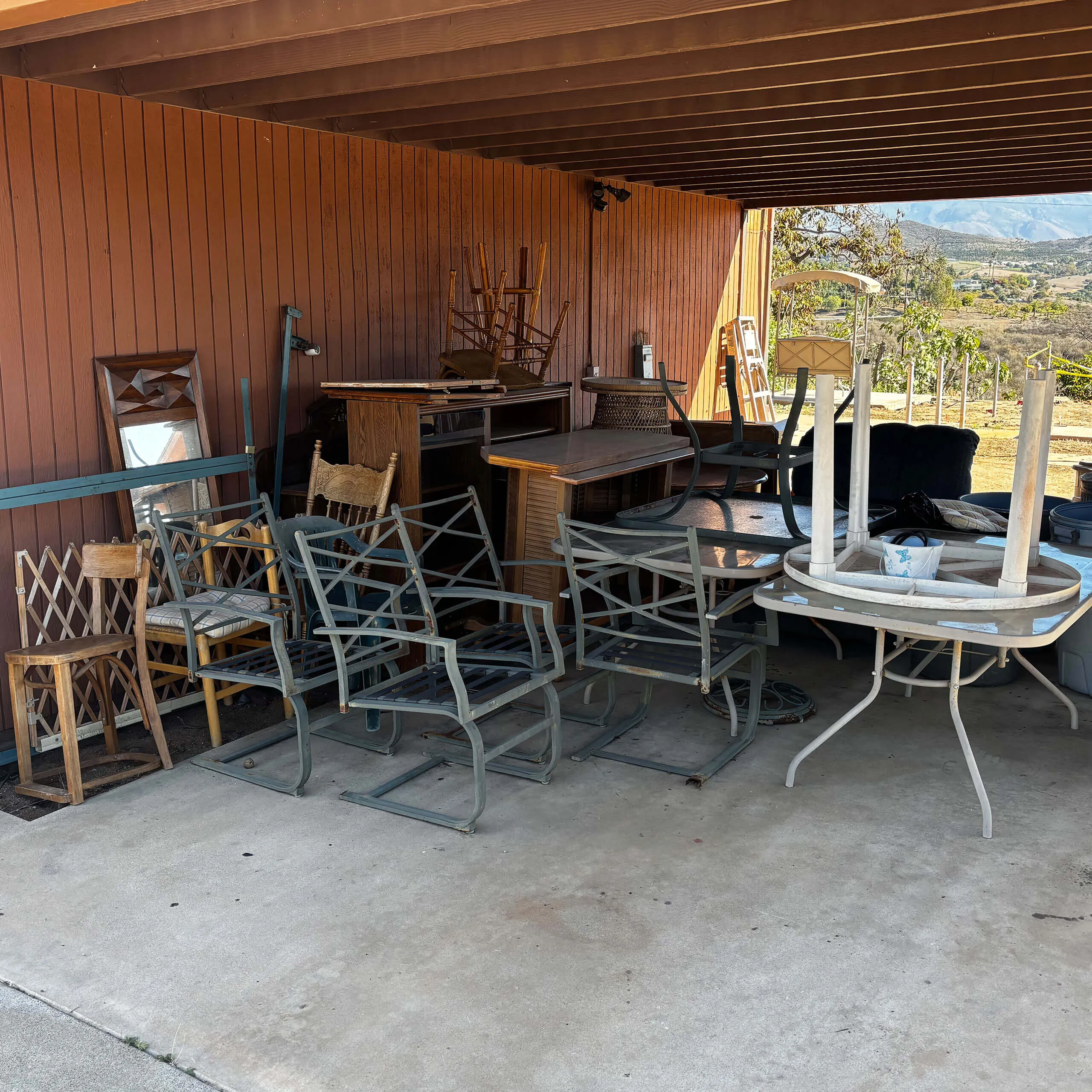 Full Estate Cleanout in Valley Center