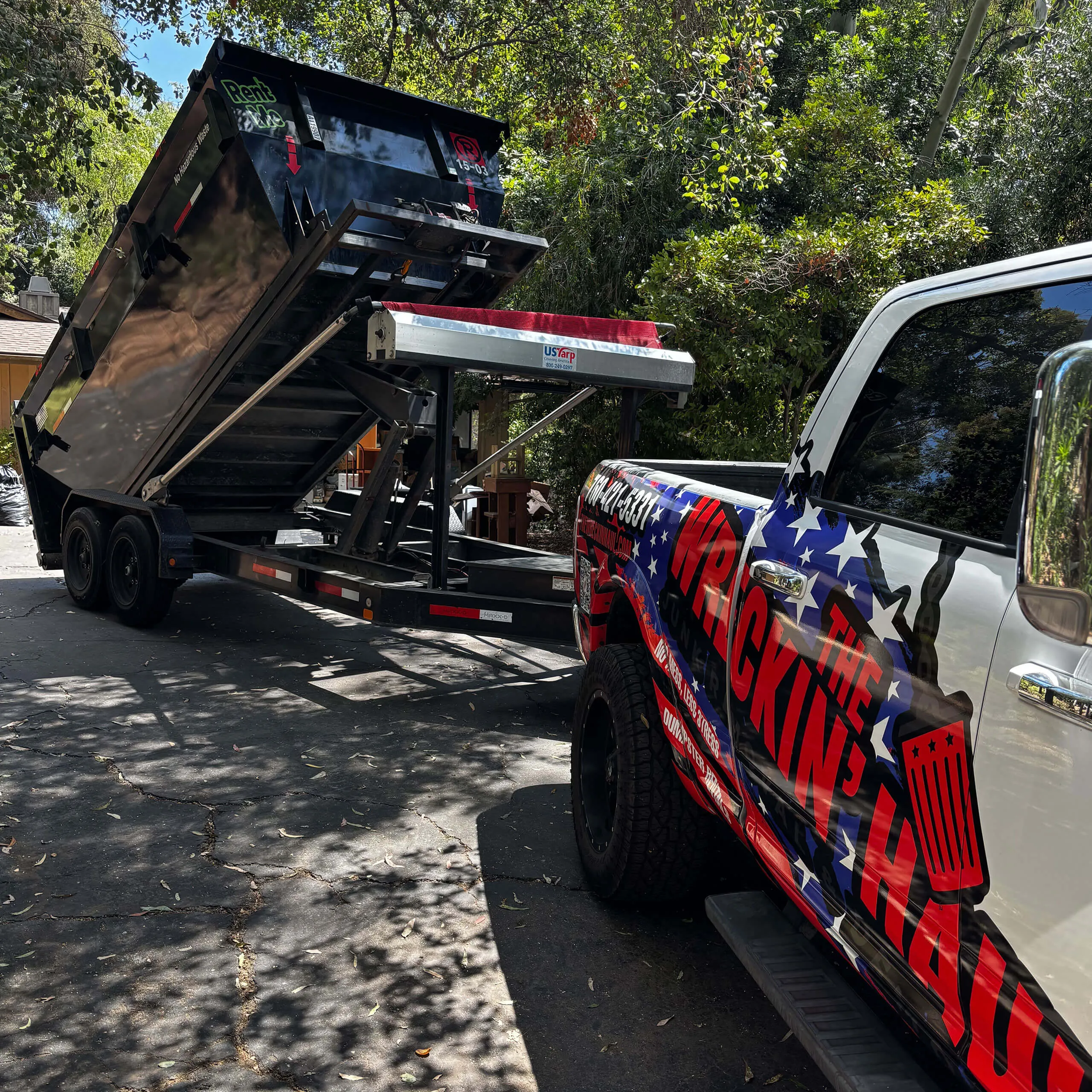 Short-term and same-day dumpster delivery