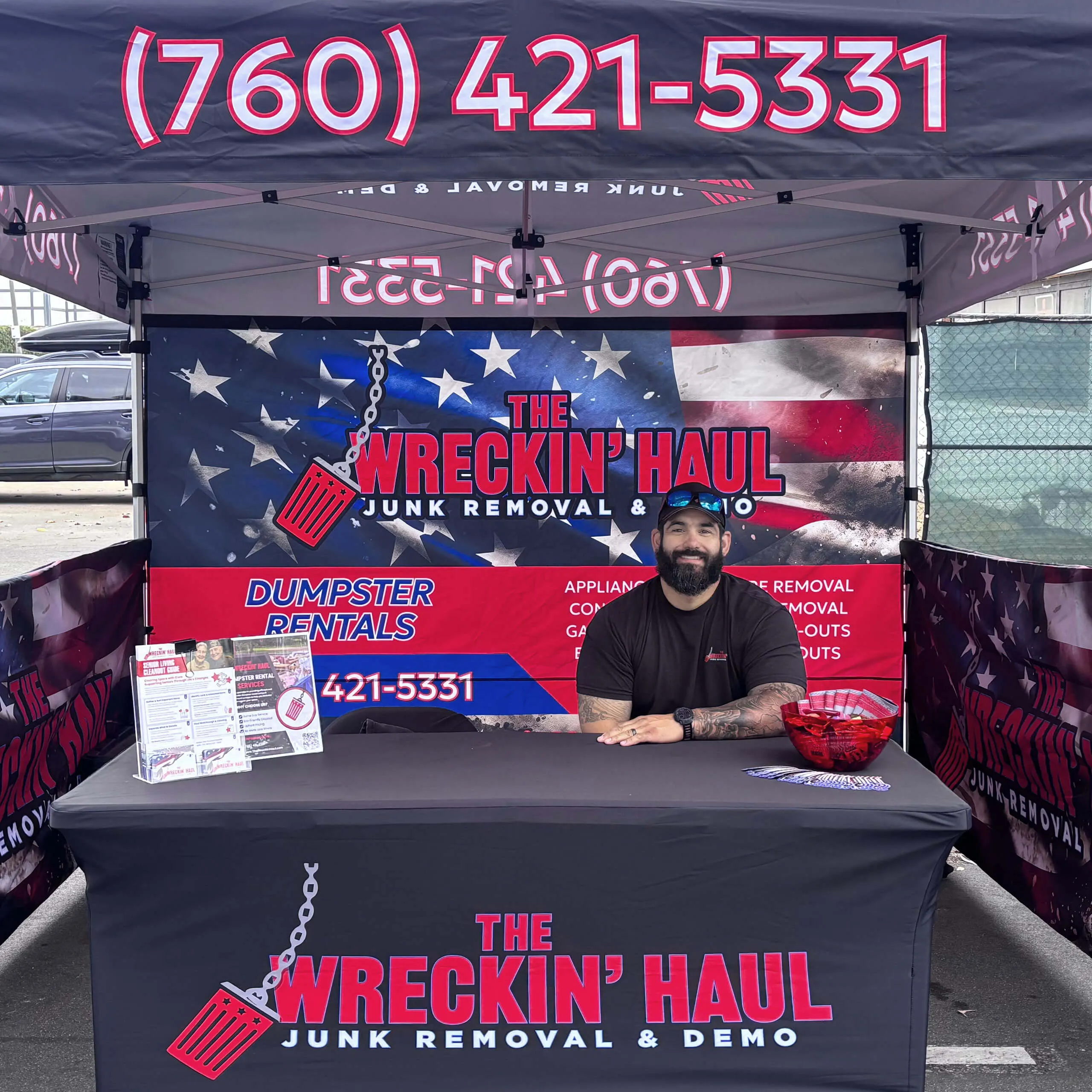 The Wreckin' Haul — call (760) 421-5331