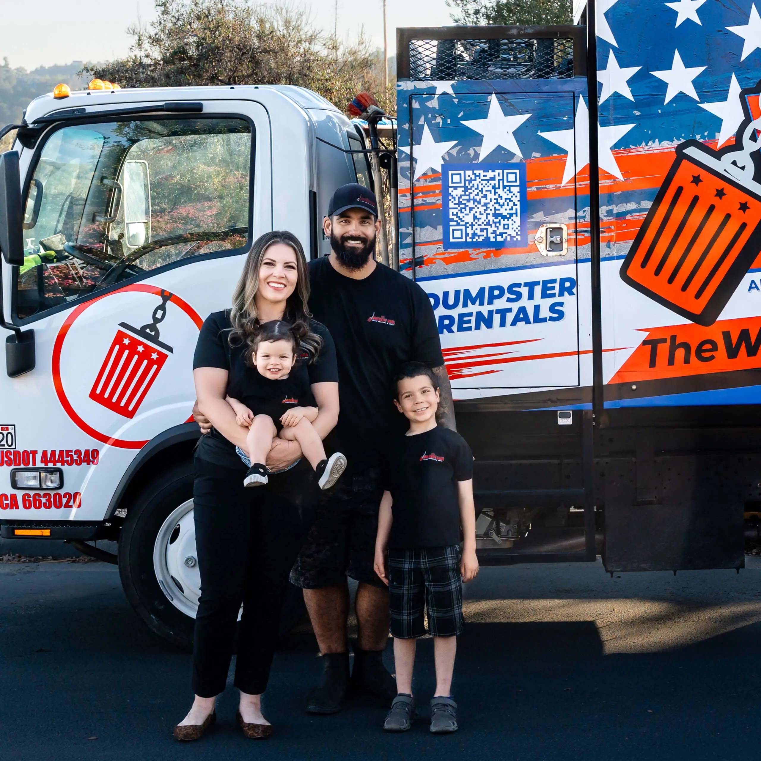 The Wreckin' Haul, veteran-owned, family-operated, junk removal North County San Diego